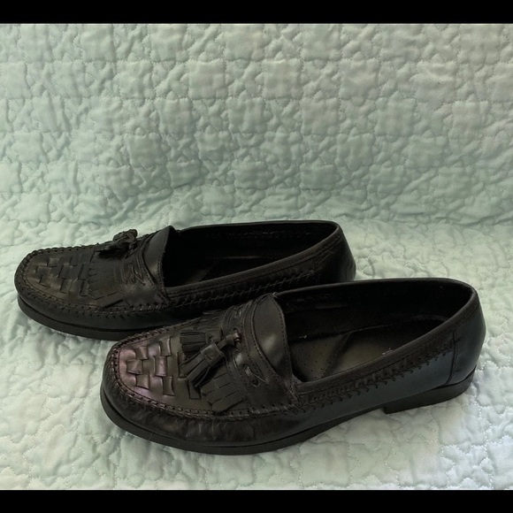 Men’s Nunn Bush black tasseled loafer Size 8 - Picture 3 of 6